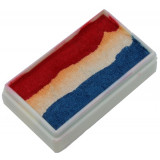 Stroke Pearl Red White and Blue